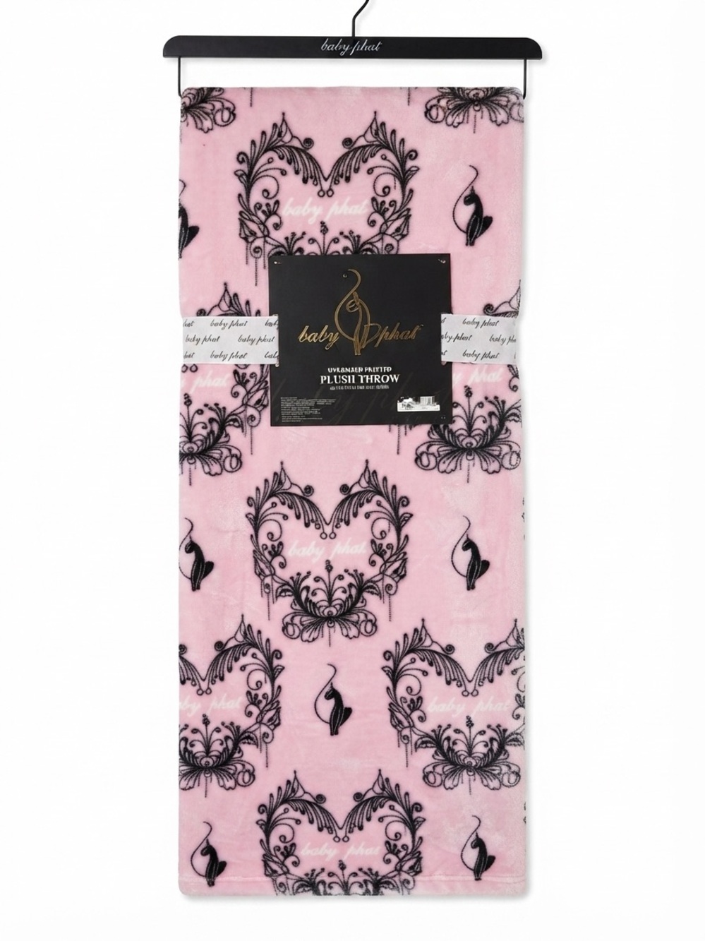 Baby Phat Oversized plush throw